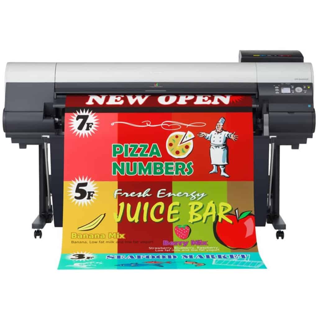 Canon Imageprograf Ipf8400se 44 Inches Large Format 6 Colour Poster Printer Design Supply