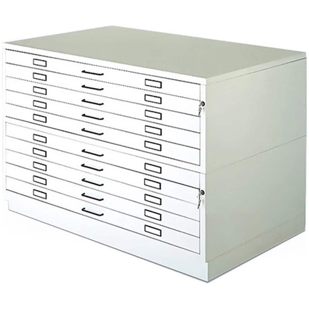 Fearon Lockable Metal Plan Chest A1 or A0 - Design Supply